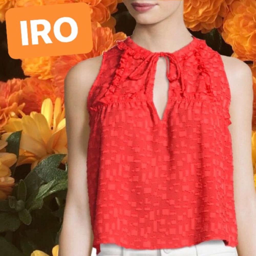 Orange blouse